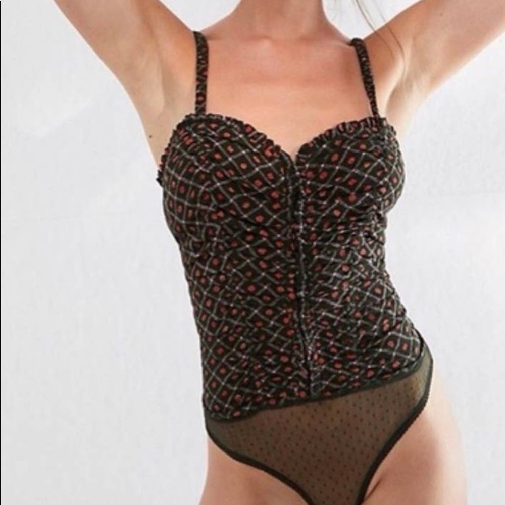 Free people Mischa boho bodysuit size S